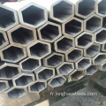 201 pipe en acier hexagone en acier inoxydable